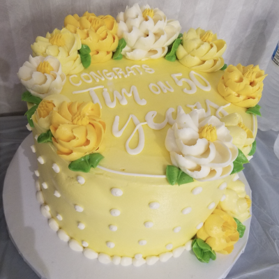 50 Year Celebration Cake SM Haw Associates