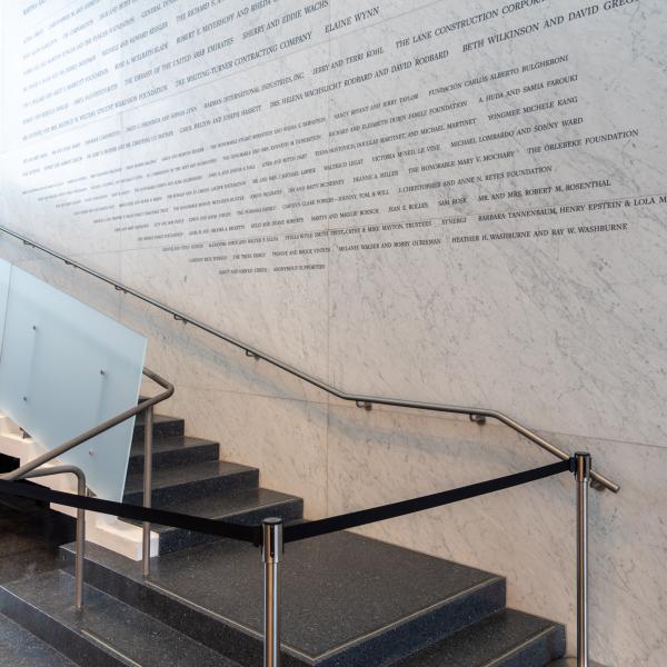 Gratitude Wall, SM Haw Associates, photo credit Rugo Stone